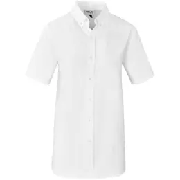 Mens Short Sleeve Nottingham Shirt White Front